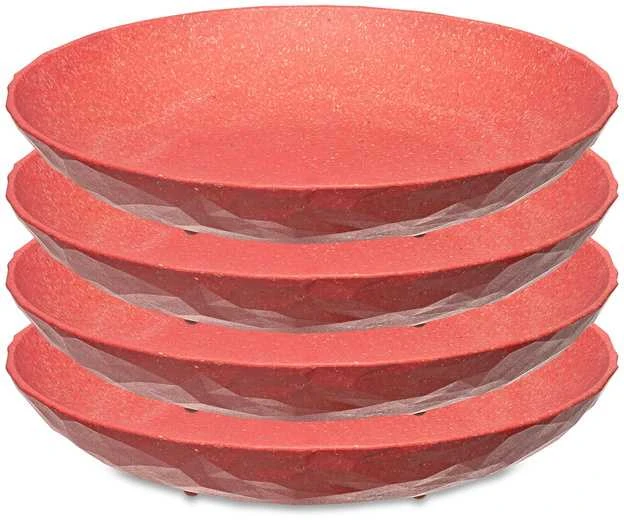 PIECES Lėkštė, gili, CLUB, Ø 22 cm, 4 vnt., KOZIOL