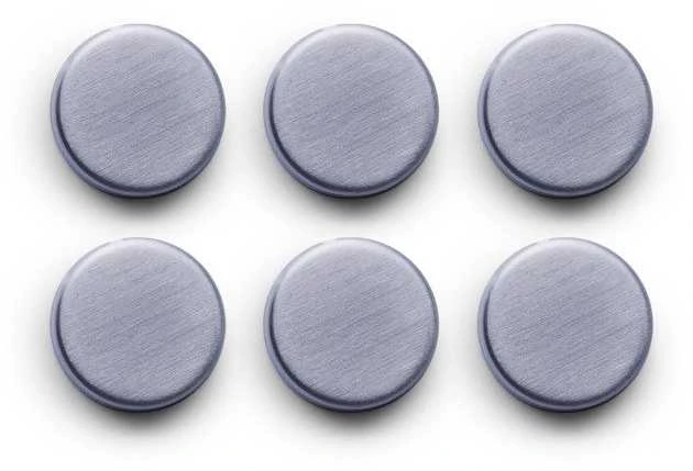 Nezatříděno PIECES Magnetai užrašams, nerūdijančio plieno, 6 vnt., ZELLER
