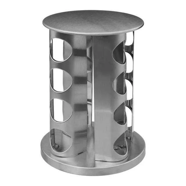 5five Simply Smart PIECES Metalinė prieskonių lentyna + stiklinė tara - 17 vnt