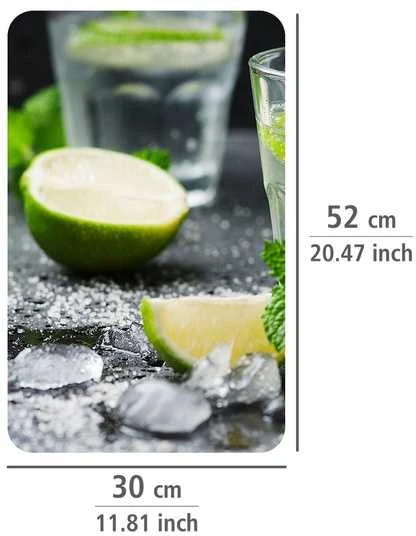 MOJITO stiklo apsauginės plokštės viryklei - 2 vnt, WENKO