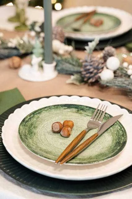 Secret De Gourmet PIECES Stalo įrankių rinkinys AMAZONIE, 24 vnt., su medine rankena