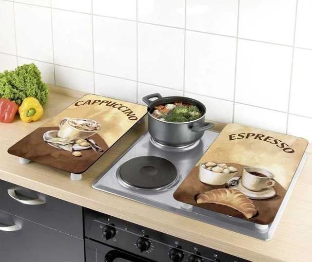 Stiklinė lėkštė COFFEE viryklei - 2 vnt., WENKO