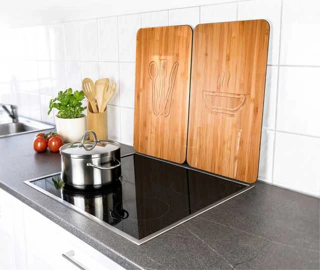 LUNCH stiklinės apsauginės viryklės plokštelės – 2 vnt., WENKO