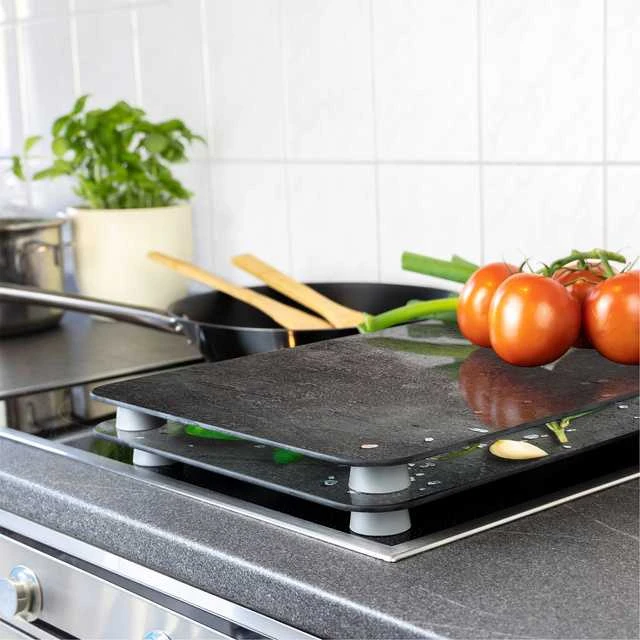 Maximex PIECES Stiklinės apsauginės plokštelės krosnelei ROSEMARY, 2 vnt