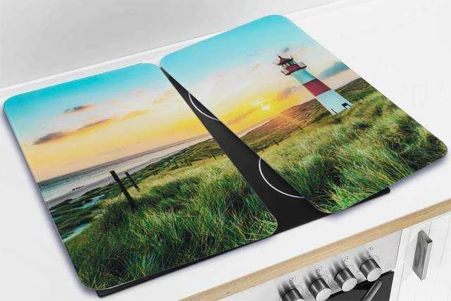 Maximex PIECES Stiklinės apsauginės plokštės krosnelei LIGHTHOUSE, 2 vnt