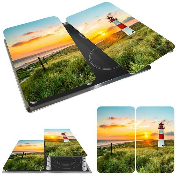 Maximex PIECES Stiklinės apsauginės plokštės krosnelei LIGHTHOUSE, 2 vnt