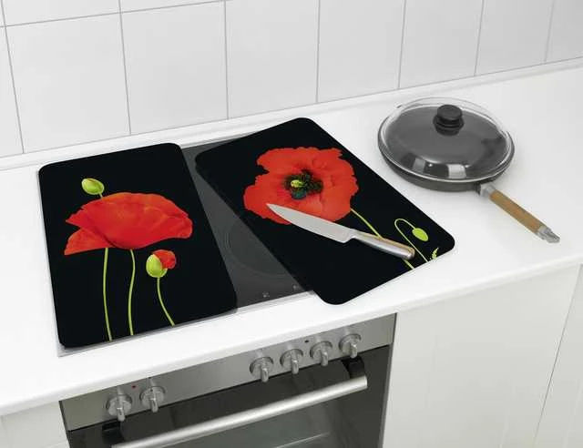 Maximex PIECES Stiklinės apsauginės plokštės MAKI viryklei - 2 vnt