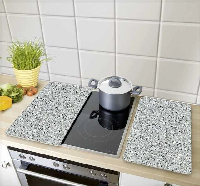 GRANITAS apsauginės stiklo plokštės krosnelei – 2 vnt, WENKO