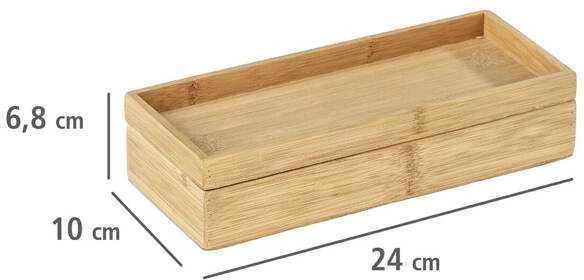 Vonios padėklų rinkinys TERRA, bambukas, 2 vnt, WENKO