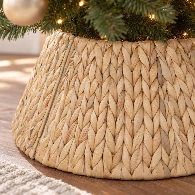 Fééric Lights and Christmas Woven medžio stand cover, medžio collar, Ø 56 cm