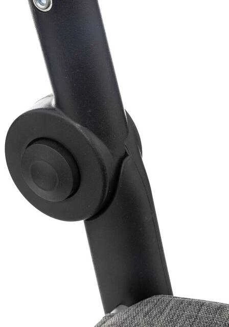 Pirkinių vežimėlis ant stabilių ratų, pilkas, 46 l