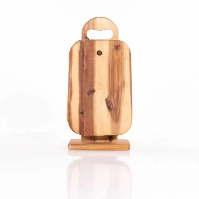 PIECES Pjaustymo lentos, ant stovo, akacijos, 6 vnt., Kesper
