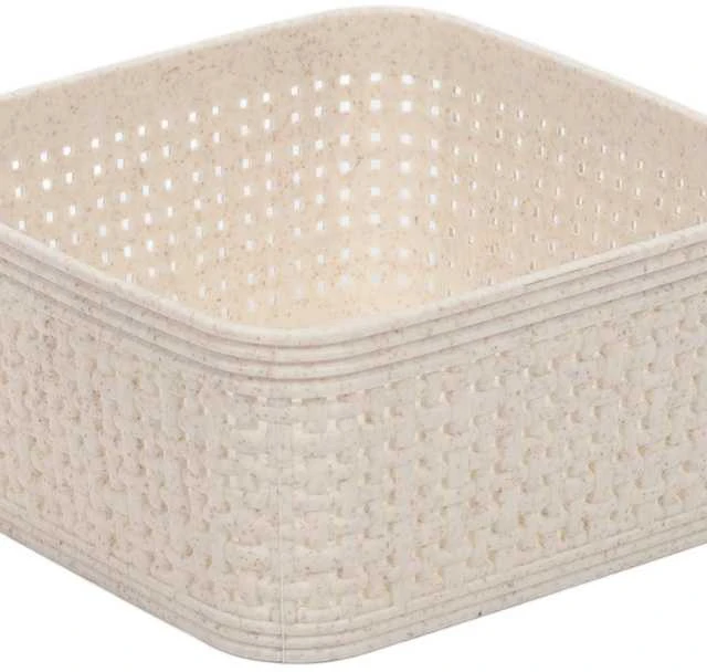 Storage Solutions Plastikiniai laikymo krepšeliai, 12 x 12 x 6 cm, 2 vnt.