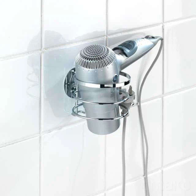 Plaukų džiovintuvas holder, Turbo-Loc - stainless steel, WENKO