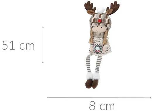 Home Styling Collection Pliušinė kalėdinė dekoracija, 51 cm