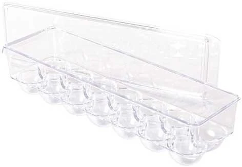Storage Solutions Kiaušinių saugojimo dėžutė su dangteliu 14 kiaušiniams