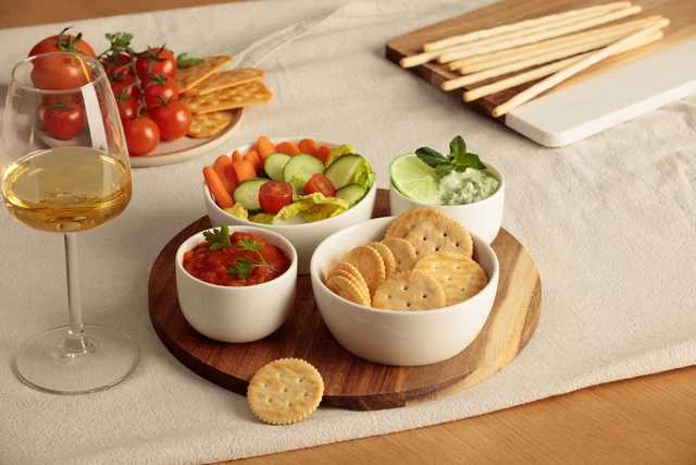 Secret De Gourmet Lėkštė su keraminiais TAPAS dubenėliais