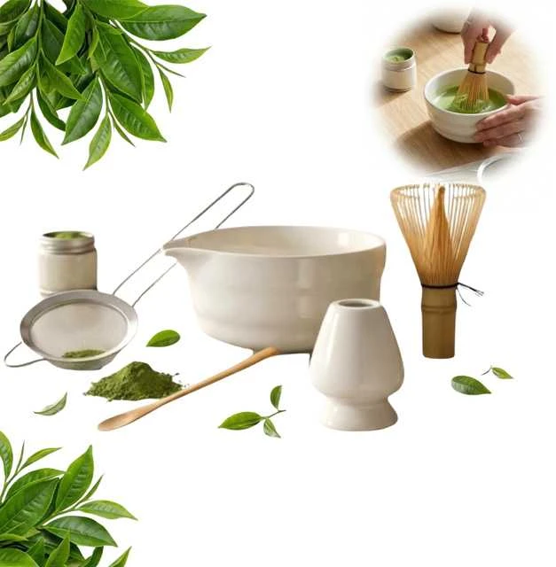 Lumarko Porcelianinis matcha rinkinys PORCE, 5 dalys