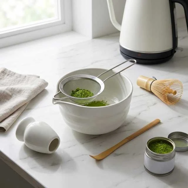 Lumarko Porcelianinis matcha rinkinys PORCE, 5 dalys