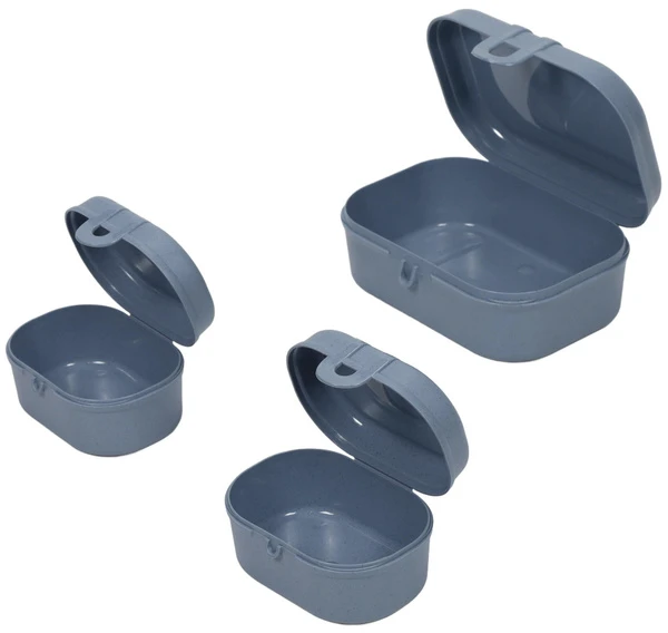 Koziol Pietų dėžutė PASCAL READY MINI, 3 indelių rinkinys, KOZIOL