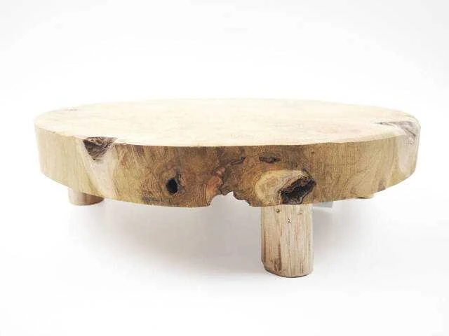 Excellent Housware Home Styling Collection Serviravimo lenta medinė 30 cm su kojomis