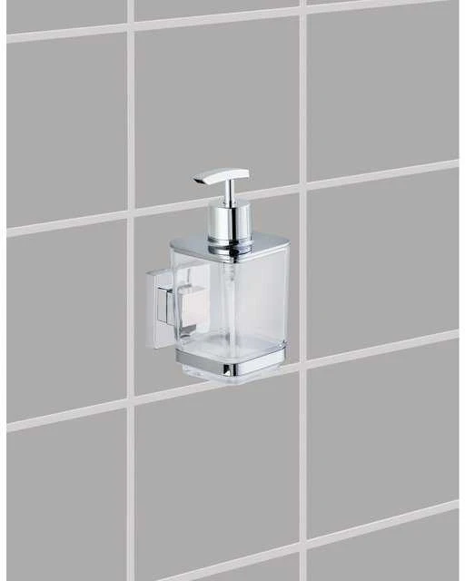 QUADRO muilo dozatorius, Vacuum-Loc nerūdijantis plienas - 340 ml, WENKO