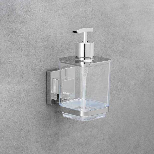 QUADRO muilo dozatorius, Vacuum-Loc nerūdijantis plienas - 340 ml, WENKO