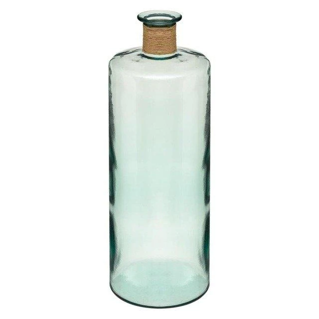 Atmosphera Perdirbto stiklo vaza, 75 cm, žalia