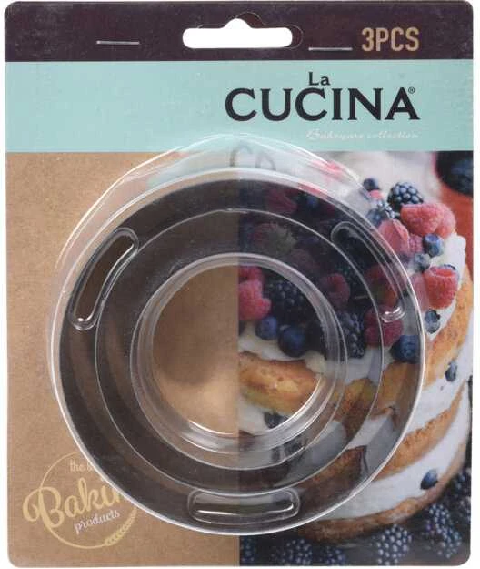 La Cucina Kepimo žiedų rinkinys, 3 vnt.