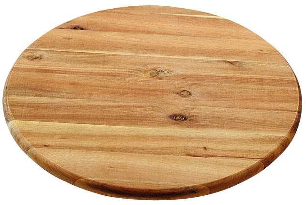 Pasukamas užkandžių padėklas iš akacijos medienos, Ø 40 cm, Kesper