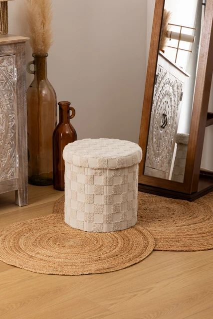 Round rug Ø 80 cm, jute
