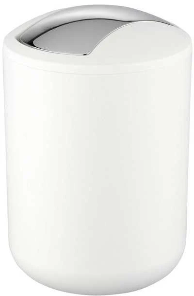 Wenko Šiukšliadėžė BRASIL, 2 l, baltos spalvos (21206100)