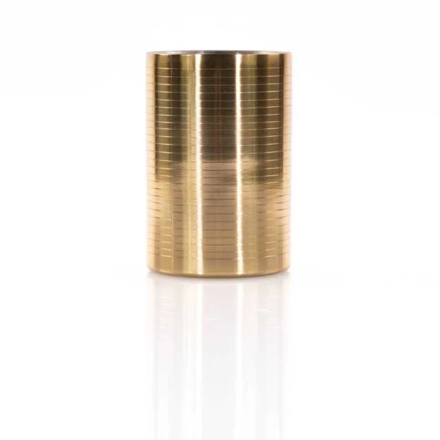 Excellent Houseware Nerūdijančio plieno butelių šaldytuvas, Ø 12 cm, auksinė