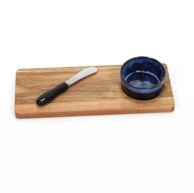 Excellent Houseware Serviravimo lenta su dubeniu ir peiliu