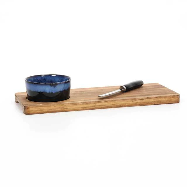 Excellent Houseware Serviravimo lenta su dubeniu ir peiliu