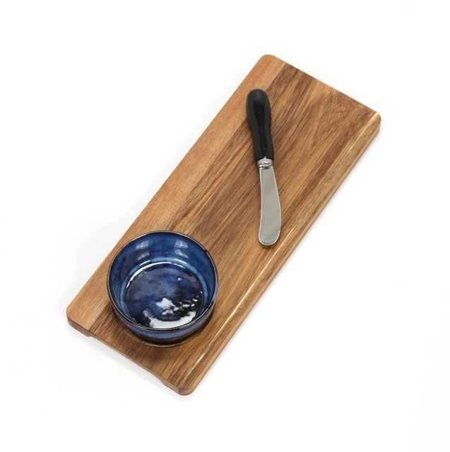 Excellent Houseware Serviravimo lenta su dubeniu ir peiliu