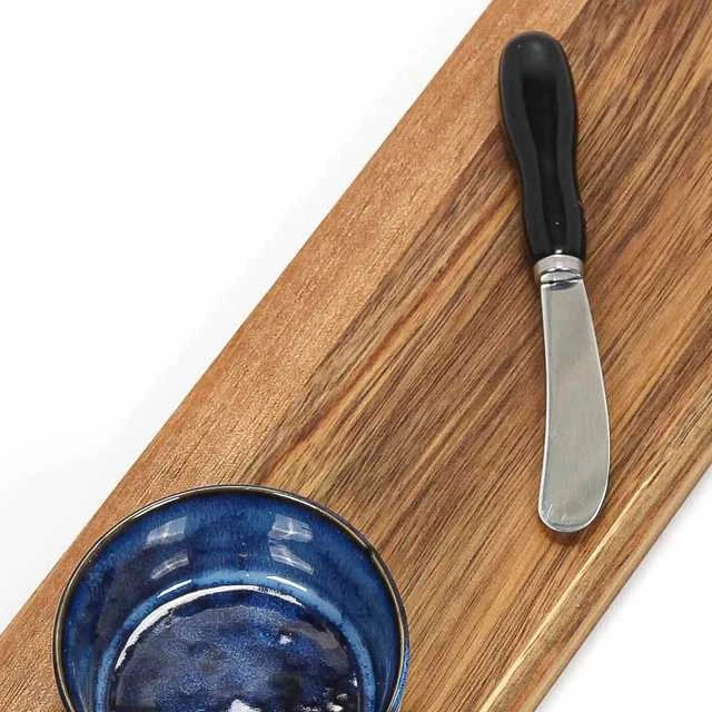 Excellent Houseware Serviravimo lenta su dubeniu ir peiliu