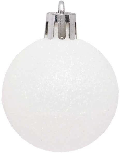 Atmosphera PIECES Kalėdinių papuošalų rinkinys, Ø 4 cm, 12 dalių