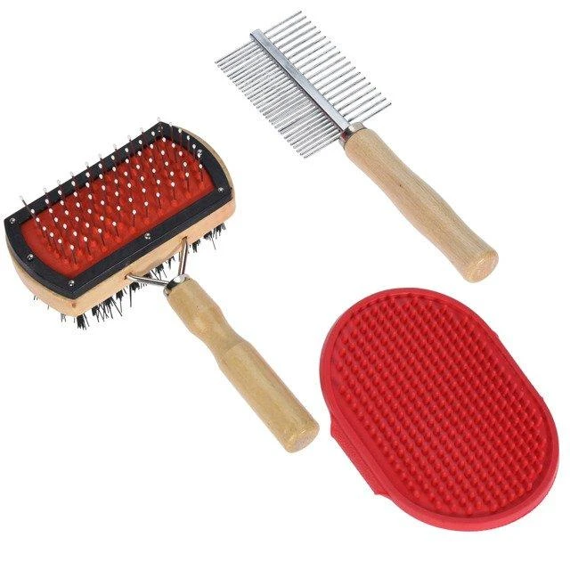 Pets Collection Rinkinys brush comb glove šuniui dogs