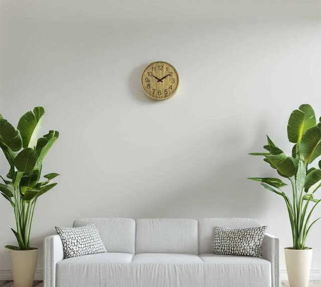 Home Styling Collection Sieninis laikrodis, dideli skaičiai, Ø 30,5 cm