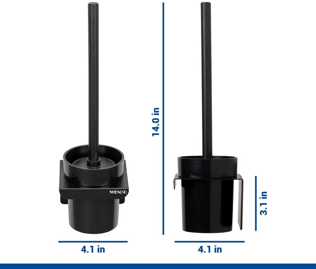 Silikoninis tualetinis šepetys, montuojamas ant sienos LIZAN, WENKO