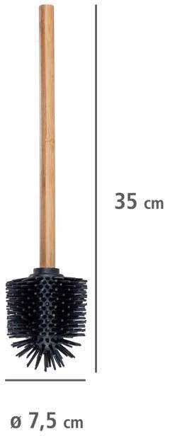 Silikoninis tualeto šepetys, Ø 7,5 cm, WENKO