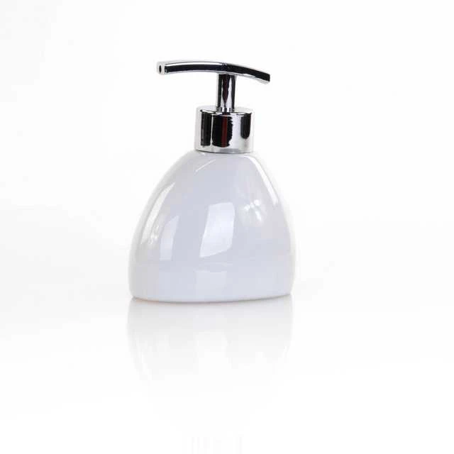 5five Simply Smart ŠILKINIS muilo dozatorius, keramika, balta