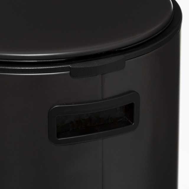 5five Simply Smart Metalinė šiukšliadėžė DELTA, su kvapų neutralizatoriumi, 30 l