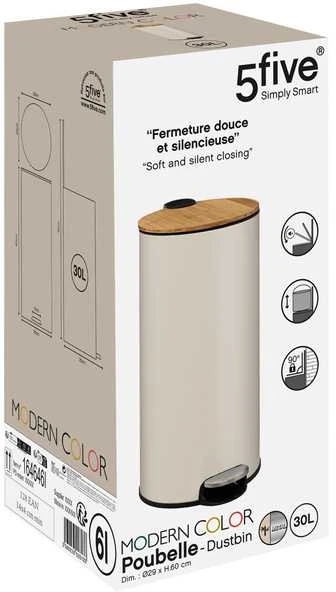 MODERN šiukšliadėžė, 30 l, metalinė