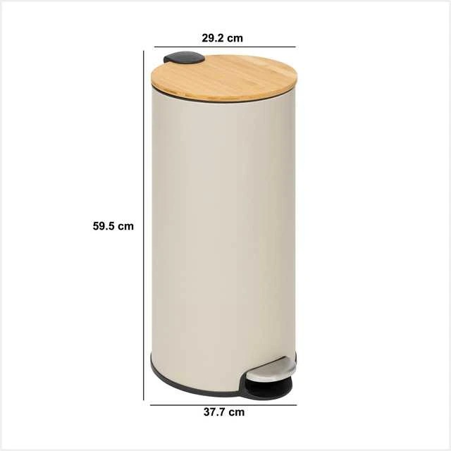 MODERN šiukšliadėžė, 30 l, metalinė