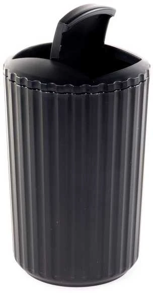Šiukšlių dėžė, Sūpynės, juodos spalvos, 3l, WENKO