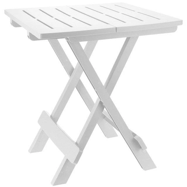 Sudedamas stalas Adige Progarden 44x44x50cm plastikas/baltas