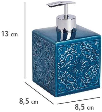 Soap Dispenser CORDOBA DARK Mėlynas - 500 ml, WENKO