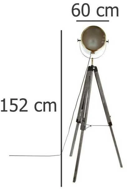 Dekoracja Domu Lamp Bronzinė, medinė, metalinė trikoji lempa, toršeras, pramoninė, prožektorius, palėpė